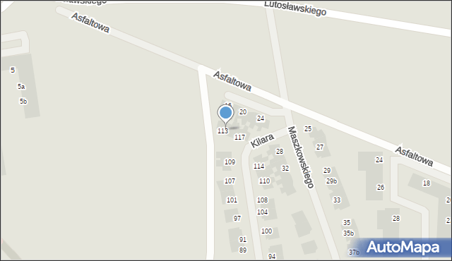 Wrocław, Kilara Wojciecha, 115, mapa Wrocławia