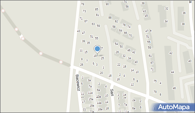 Wrocław, Kilara Wojciecha, 21, mapa Wrocławia