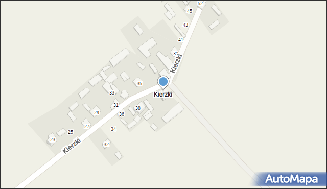 Wrzelowiec, Kierzki, 40, mapa Wrzelowiec