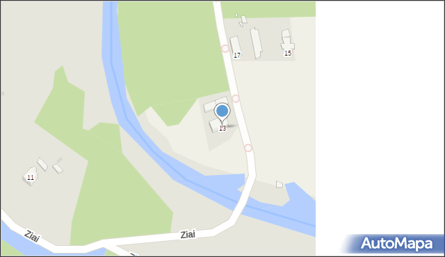 Zawadzkie, Kilińskiego Jana, płk., 13, mapa Zawadzkie