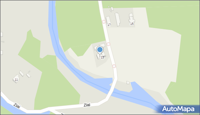 Zawadzkie, Kilińskiego Jana, płk., 13a, mapa Zawadzkie