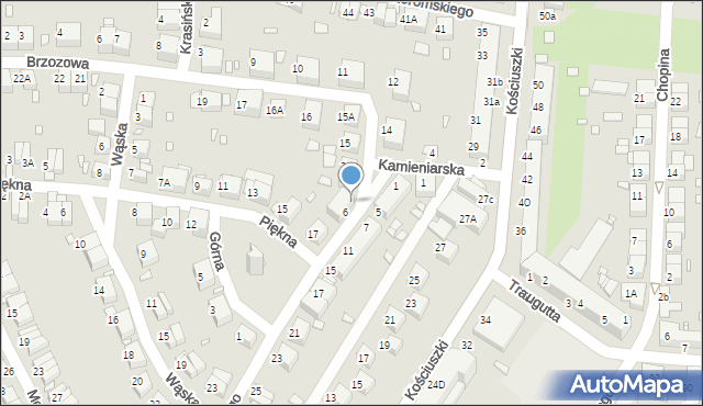 Zgorzelec, Kilińskiego Jana, płk., 6a, mapa Zgorzelec