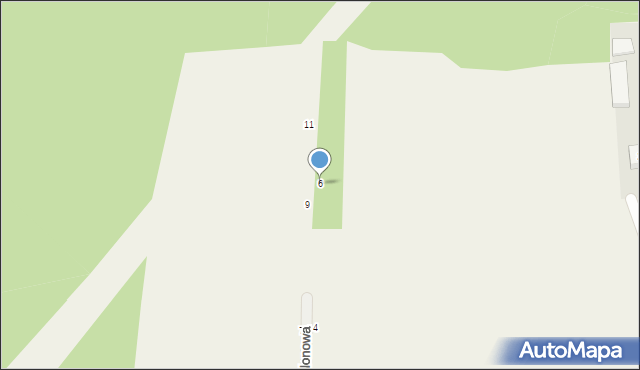 Barkowice Mokre, Klonowa, 6, mapa Barkowice Mokre