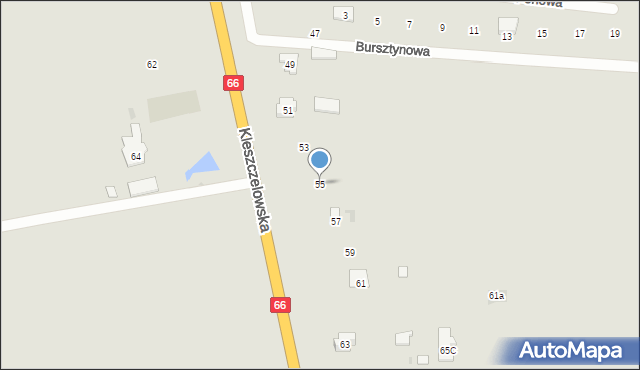 Bielsk Podlaski, Kleszczelowska, 55, mapa Bielsk Podlaski