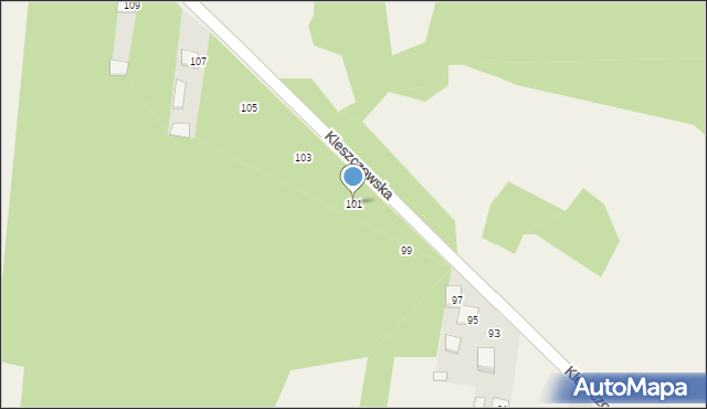 Bobrowniki, Kleszczowska, 101, mapa Bobrowniki
