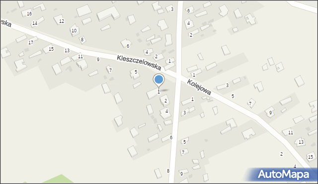 Dobrowoda, Kleszczelowska, 1, mapa Dobrowoda