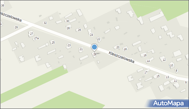 Dobrowoda, Kleszczelowska, 19, mapa Dobrowoda