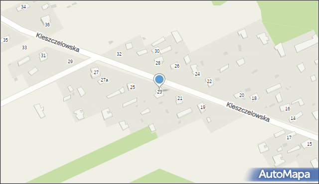Dobrowoda, Kleszczelowska, 23, mapa Dobrowoda