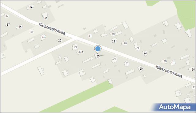 Dobrowoda, Kleszczelowska, 25, mapa Dobrowoda
