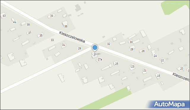Dobrowoda, Kleszczelowska, 27, mapa Dobrowoda
