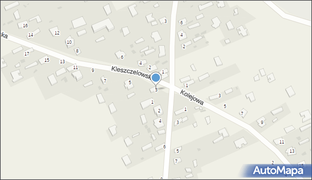 Dobrowoda, Kleszczelowska, 3, mapa Dobrowoda