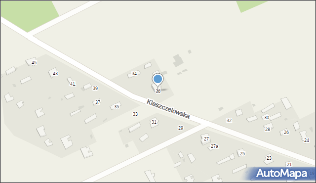 Dobrowoda, Kleszczelowska, 36, mapa Dobrowoda