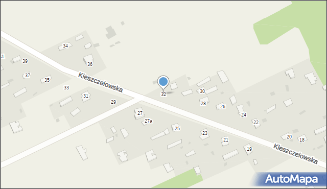 Dobrowoda, Kleszczelowska, 32, mapa Dobrowoda