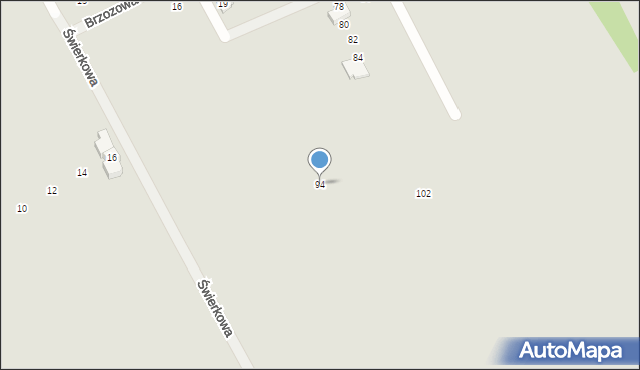 Garwolin, Klonowa, 94, mapa Garwolin