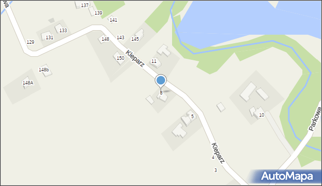 Gierałtowiczki, Kleparz, 8, mapa Gierałtowiczki