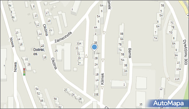 Gorzów Wielkopolski, Klimek Teresy Marii, 3, mapa Gorzów Wielkopolski