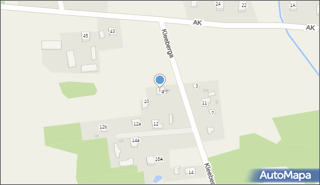 Jaktorów-Kolonia, Kleeberga, gen., 8, mapa Jaktorów-Kolonia