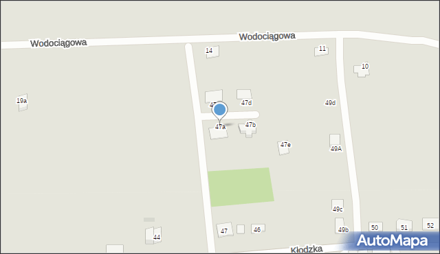 Kamieniec Ząbkowicki, Kłodzka, 47a, mapa Kamieniec Ząbkowicki