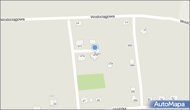 Kamieniec Ząbkowicki, Kłodzka, 47b, mapa Kamieniec Ząbkowicki