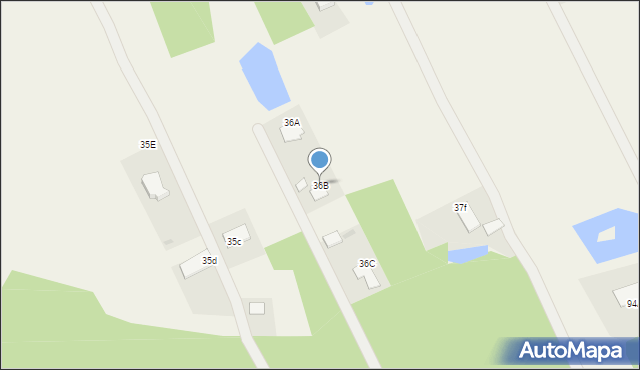 Klamry, Klamry, 36B, mapa Klamry