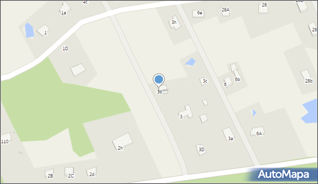 Klamry, Klamry, 3b, mapa Klamry