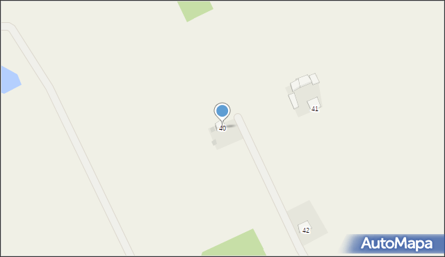 Klamry, Klamry, 40, mapa Klamry