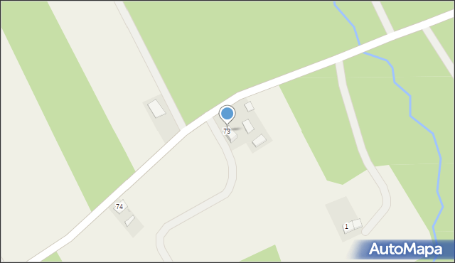 Klamry, Klamry, 73, mapa Klamry