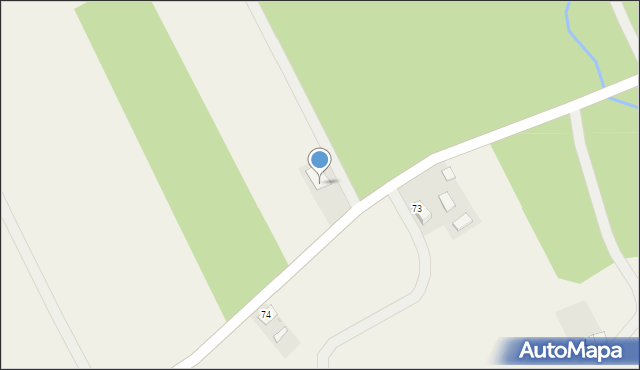 Klamry, Klamry, 73a, mapa Klamry