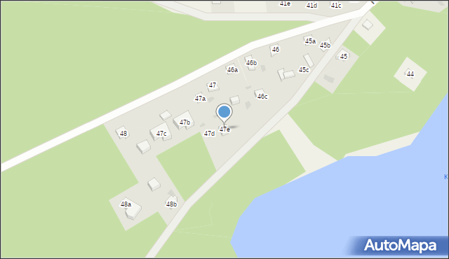 Klaniny, Klaniny, 47e, mapa Klaniny