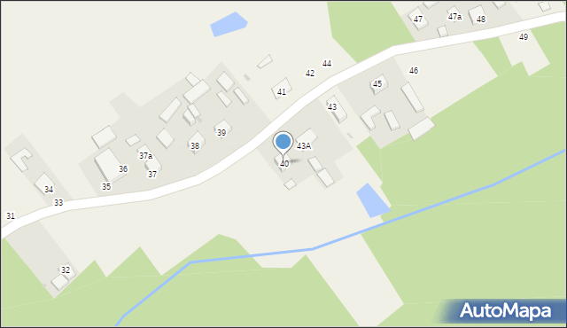 Kłapówka, Kłapówka, 40, mapa Kłapówka