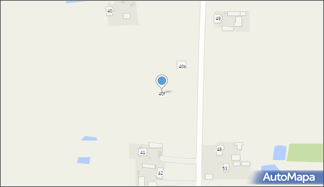 Klarów, Klarów, 40f, mapa Klarów