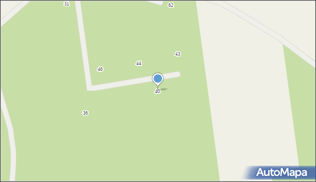 Klasztor, Klasztor, 40, mapa Klasztor