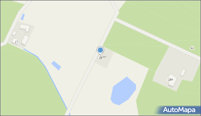 Klasztorek, Klasztorek, 18, mapa Klasztorek