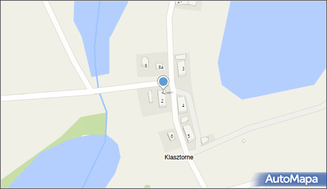 Klasztorek, Klasztorek, 2a, mapa Klasztorek