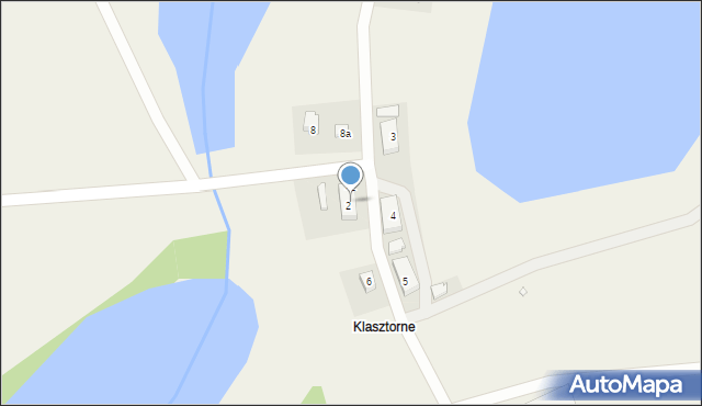 Klasztorek, Klasztorek, 2b, mapa Klasztorek