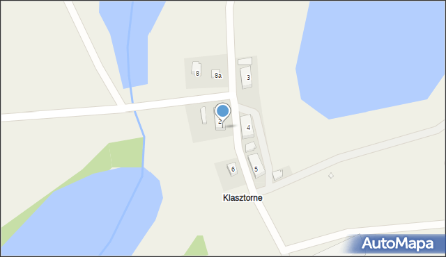Klasztorek, Klasztorek, 2c, mapa Klasztorek