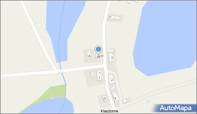 Klasztorek, Klasztorek, 8a, mapa Klasztorek