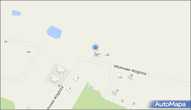 Klebark Mały, Klebark Mały, 136, mapa Klebark Mały