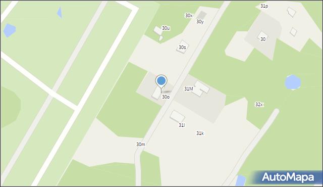 Klebark Mały, Klebark Mały, 30p, mapa Klebark Mały