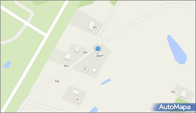Klebark Mały, Klebark Mały, 32A, mapa Klebark Mały