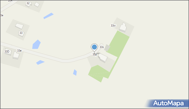 Klebark Mały, Klebark Mały, 33p, mapa Klebark Mały