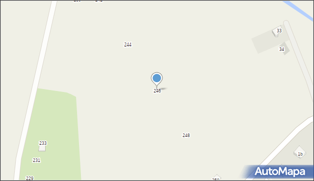 Klebark Wielki, Klebark Wielki, 246, mapa Klebark Wielki