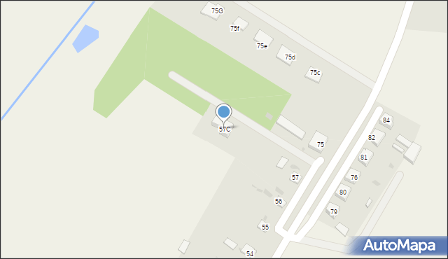 Kłębowiec, Kłębowiec, 57C, mapa Kłębowiec