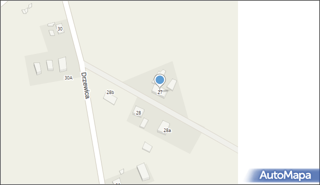 Kłęby, Kłęby, 27, mapa Kłęby