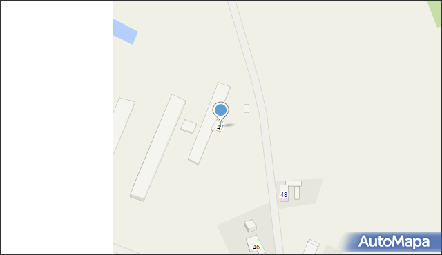Kłęby, Kłęby, 47, mapa Kłęby
