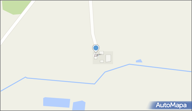 Klecie, Klecie, 116, mapa Klecie