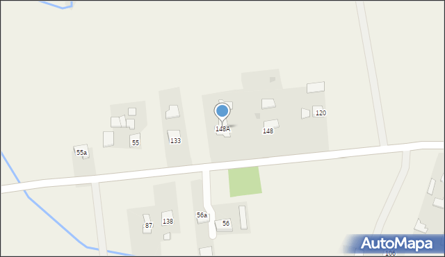 Klecie, Klecie, 148A, mapa Klecie