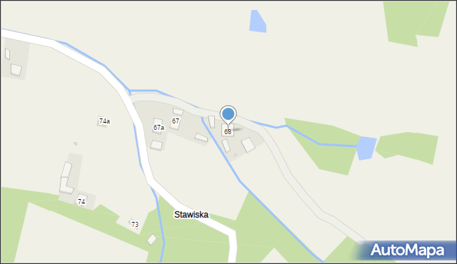 Klecie, Klecie, 68, mapa Klecie