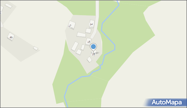 Klęcinko, Klęcinko, 16, mapa Klęcinko