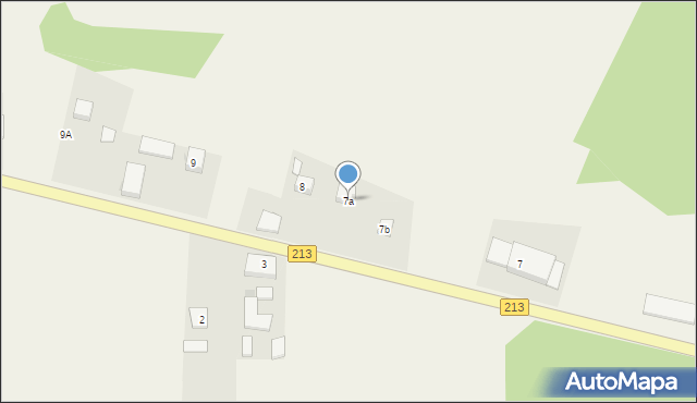 Klęcinko, Klęcinko, 7a, mapa Klęcinko